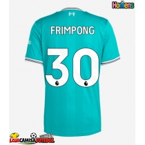 Camisa de Futebol Liverpool Jeremie Frimpong #30 Equipamento Alternativo 2025-26 Manga Curta